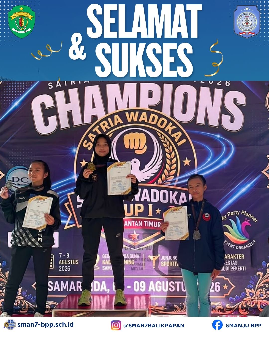 Open Turnamen Karate Satria Wadokai 1 tingkat Provinsi Kalimantan Timur